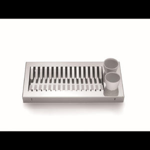 Scolapiatti in acciaio inossidabile, OBI