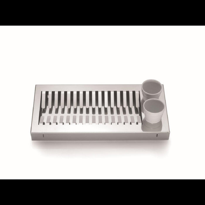 Scolapiatti in acciaio inossidabile, OBI