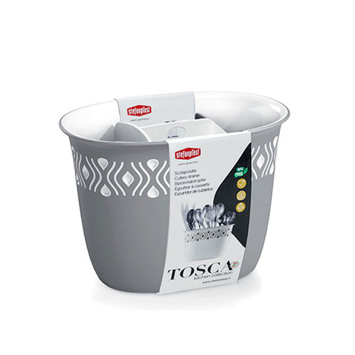 Scolaposate Tosca Grigio Cm 19X13 H 14 Stefanpl