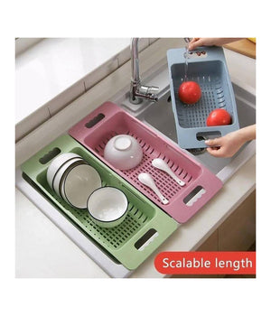 Scolatutto Allungabile Regolabile Scola Piatti Gocciolatoio Accessorio Da Cucina         