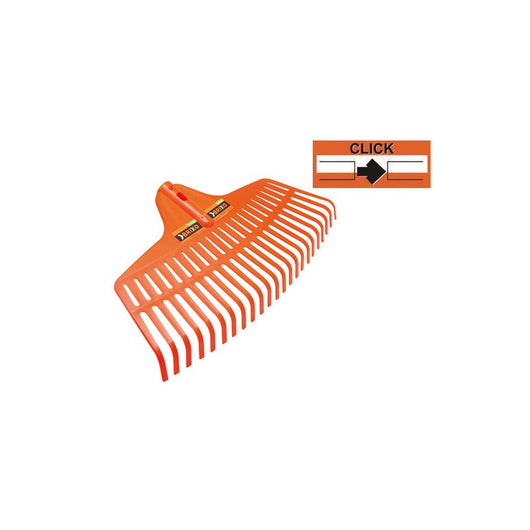 Scopa Brixo Ergo Click Jolly 46 cm – 23 denti – Attacco rapido Click Connect