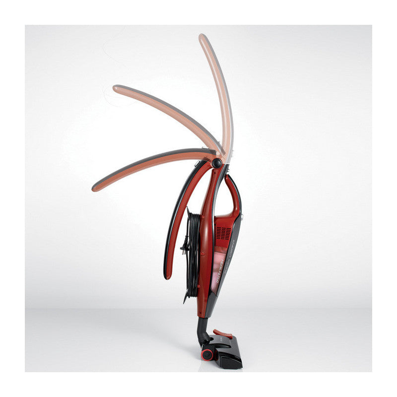 Scopa elettrica 2 in 1 Aspirapolvere e aspirabriciole, 0,8L - tecnologia ciclonica senza sacco, filtro HEPA - Con filo