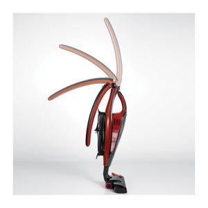 Scopa elettrica 2 in 1 Aspirapolvere e aspirabriciole, 0,8L - tecnologia ciclonica senza sacco, filtro HEPA - Con filo