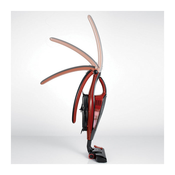 Scopa elettrica 2 in 1 Aspirapolvere e aspirabriciole, 0,8L - tecnologia ciclonica senza sacco, filtro HEPA - Con filo