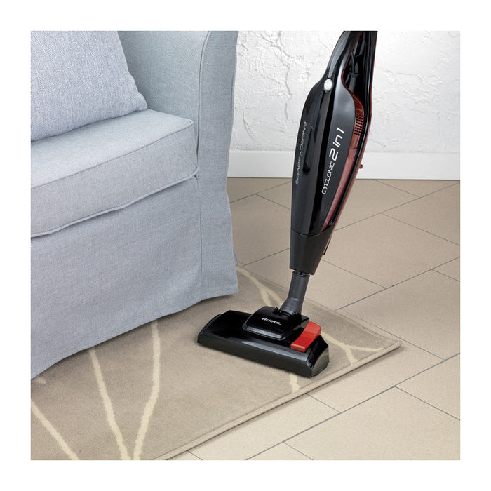 Scopa elettrica 2 in 1 Aspirapolvere e aspirabriciole, 0,8L - tecnologia ciclonica senza sacco, filtro HEPA - Con filo