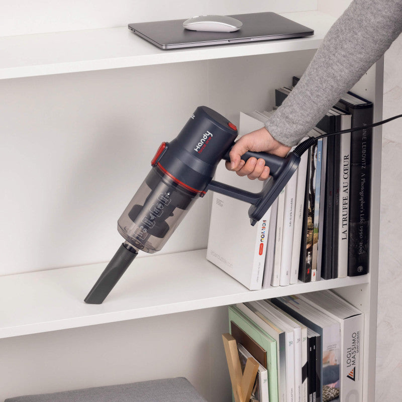 Scopa elettrica e Aspirabriciole 600W - Tecnologia ciclonica - Senza sacco