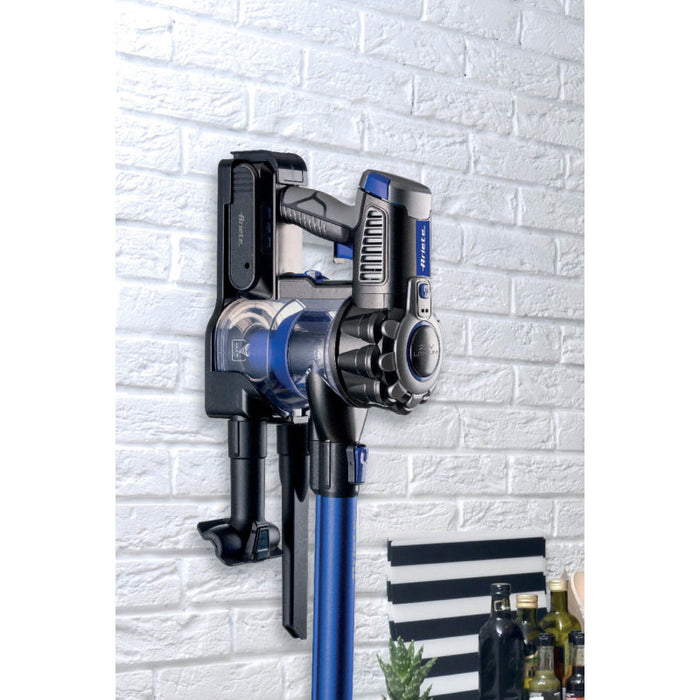 Scopa Elettrica Senza Fili - 3 Livelli di Filtrazione - Batteria Li-Ion 2200 mAh - Blu