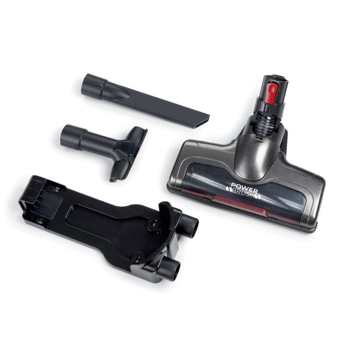 Scopa Elettrica Senza Fili - 3 Livelli di Filtrazione - Batteria Li-Ion 2200 mAh - Rosso