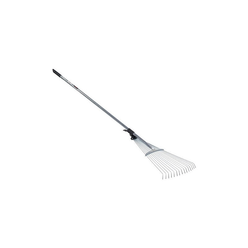 Scopa erba 15 denti – regolabile con manico – Brixo versatile da giardino