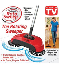 Scopa Rotante 360° Con Setole Rotanti Microfibra Aspirapolvere Sweep Drag Spazza         