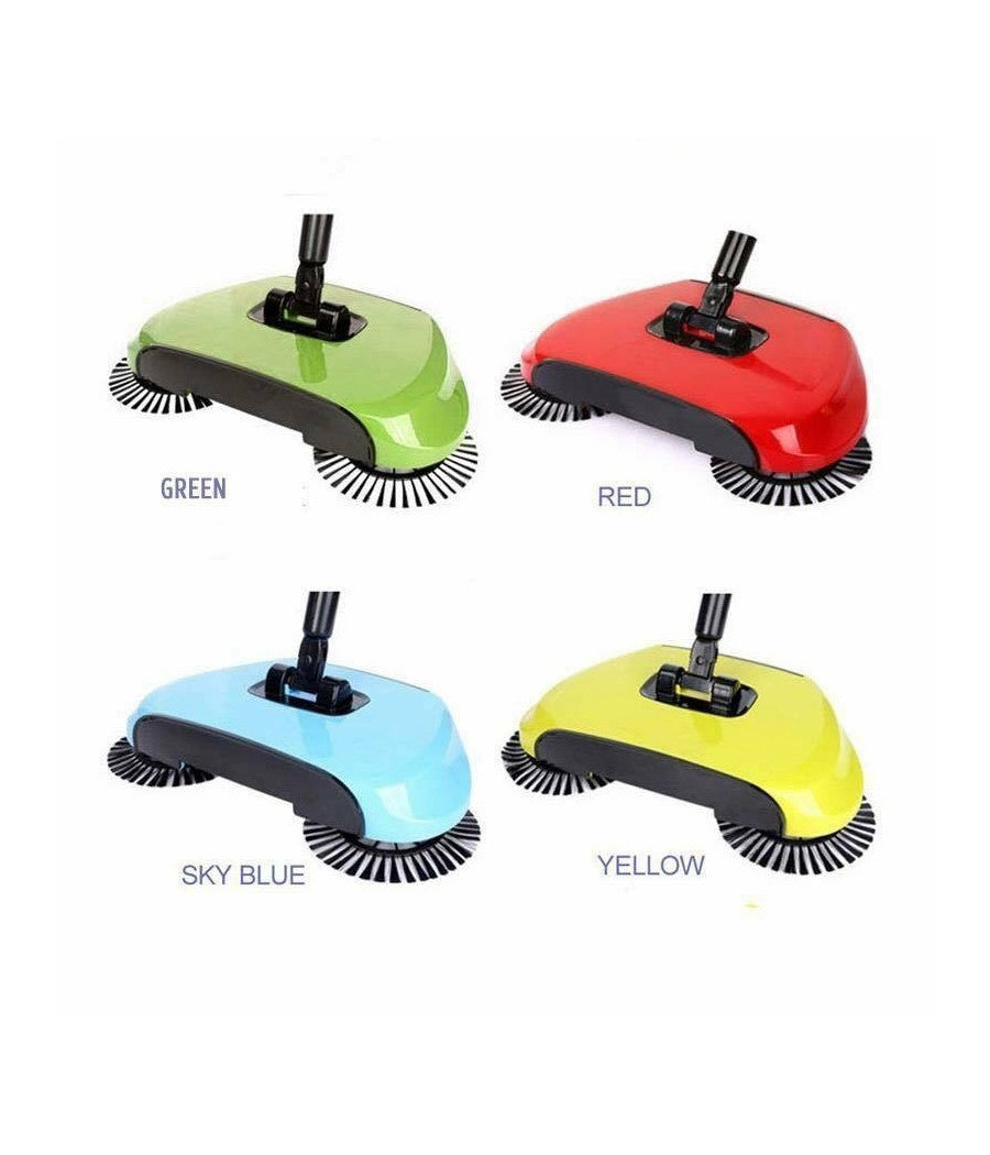 Scopa Rotante 360° Con Setole Rotanti Microfibra Aspirapolvere Sweep Drag Spazza         