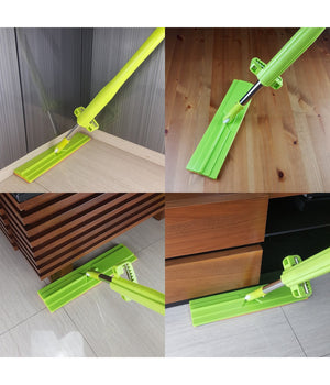 Scopa Strizza Sweep Mop Lava E Asciuga Pavimenti Parquet Marmo Panno Microfibra         