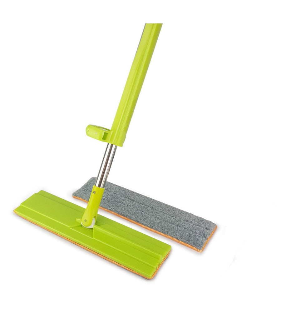 Scopa Strizza Sweep Mop Lava E Asciuga Pavimenti Parquet Marmo Panno Microfibra         