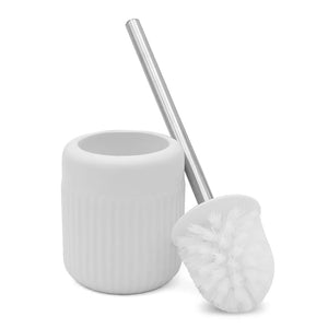 Scopino bagno da appoggio bianco in ceramica Cup