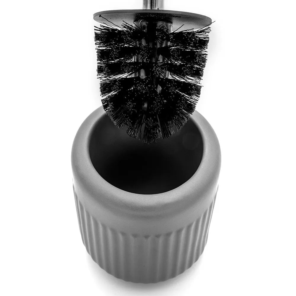 Scopino bagno da appoggio grigio in ceramica Cup