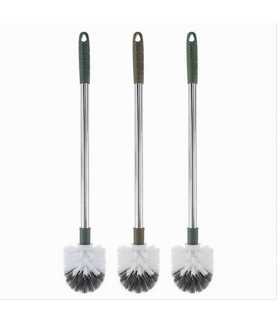 Scopino Scopettino Ricambio Spazzolino Per Water Wc Bagno 48cm Colori Vari 87270         