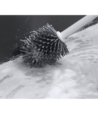 Scopino Wc Setole In Silicone Plastica Spazzola Ricambio Pulizia Profonda 87619         