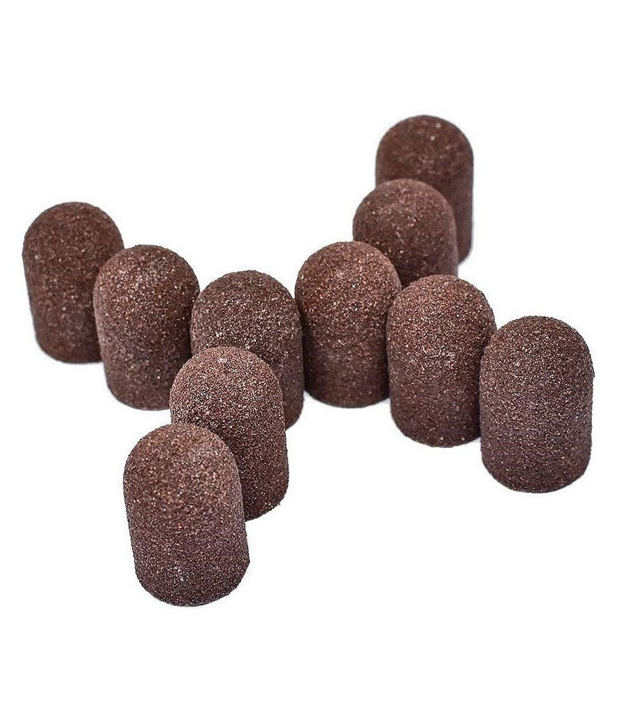 Scovolini Abrasivi 10 Pezzi 13mm Grana Per Ricostruzione Unghie Nail Manicure         