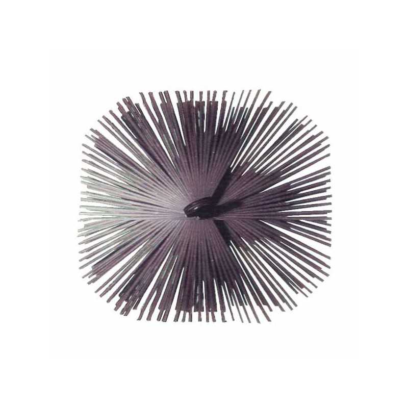 Scovolo Camino Acciaio Quadro mm 300X300