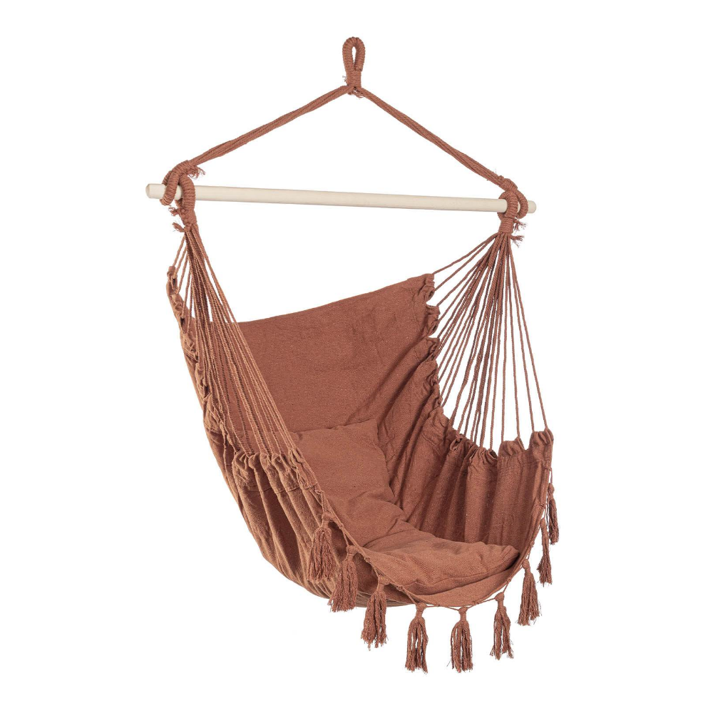 Amaca Pensile Da Giardino BIZZOTTO JUAN 100X130 Cm Colore Terracotta