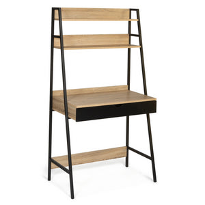 IDMarket - Scrivania a ripiani di design industriale BOSTON