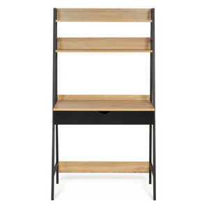 IDMarket - Scrivania a ripiani di design industriale BOSTON