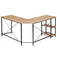 IDMarket - Scrivania angolare di design industriale di DETROIT