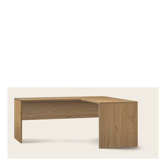 Scrivania Angolare Dx L180 In Kit Noce Stelvio cm 180x169x76h - Sarmog