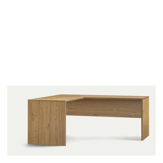 Scrivania Angolare Sx L180 In Kit Noce Stelvio cm 180x169x76h - Sarmog