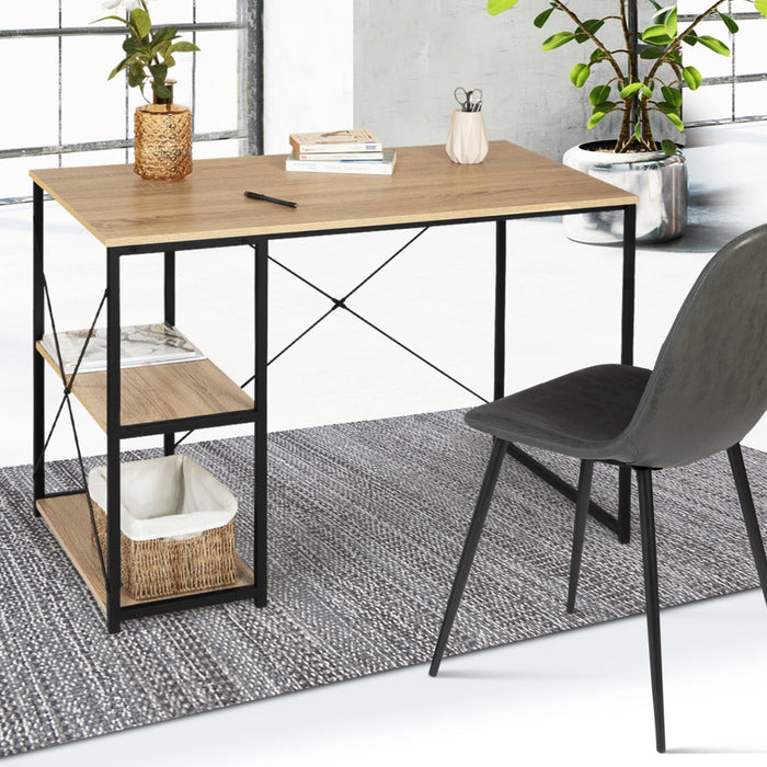 IDMarket - Scrivania dritta DETROIT di design industriale