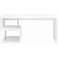 Scrivania Esse 180 – 180x77,5x60 – Bianco Lucido