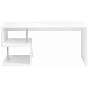 Scrivania Esse 180 – 180x77,5x60 – Bianco Lucido