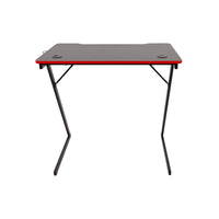 Scrivania Gaming Flame Nera/rossa 80x50x75