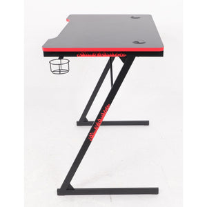 Scrivania Gaming Flame Nera/rossa 80x50x75