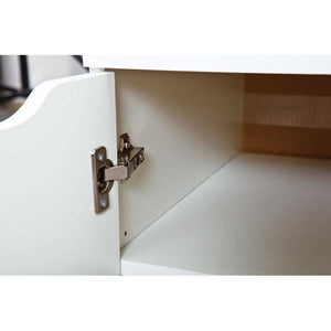 Scrivania Inter Link con cassetti laminato bianco