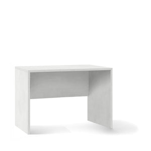 Scrivania L120 In Kit Ossido Bianco cm 120x69x76h - Sarmog