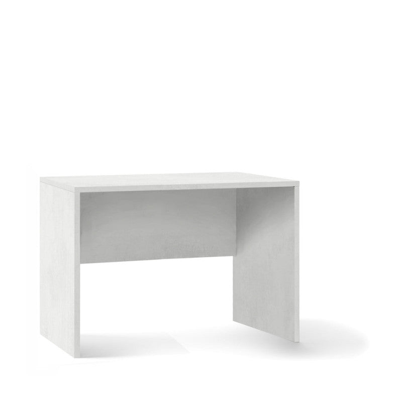 Scrivania L120 In Kit Ossido Bianco cm 120x69x76h - Sarmog
