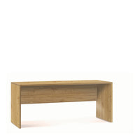 Scrivania L180 In Kit Noce Stelvio cm 180x69x76h - Sarmog