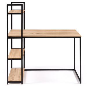 IDMarket - Scrivania libreria DETROIT di design industriale