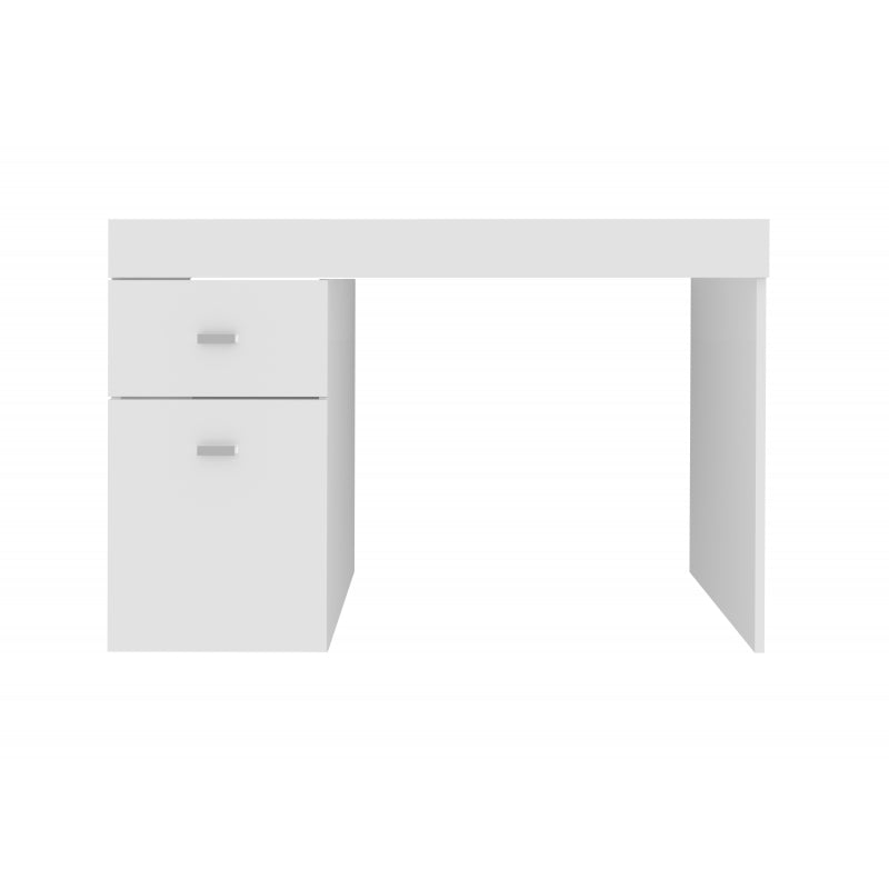 Scrivania Sliding 100 Con Piano Allungabile Bianco Larice