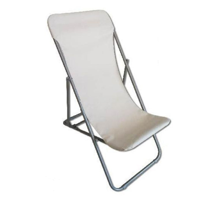 Trade Shop - Sdraio Sedia Da Spiaggia Mare Campeggio Giardino Esterno 281003 Pieghevole 52x76x91cm -        