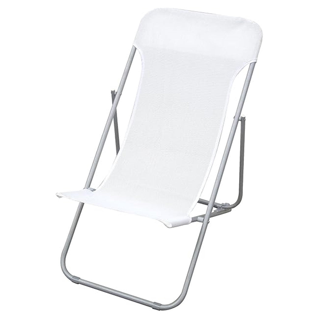 Trade Shop - Sdraio Sedia Da Spiaggia Mare Campeggio Giardino Esterno 281003 Pieghevole 52x76x91cm -        