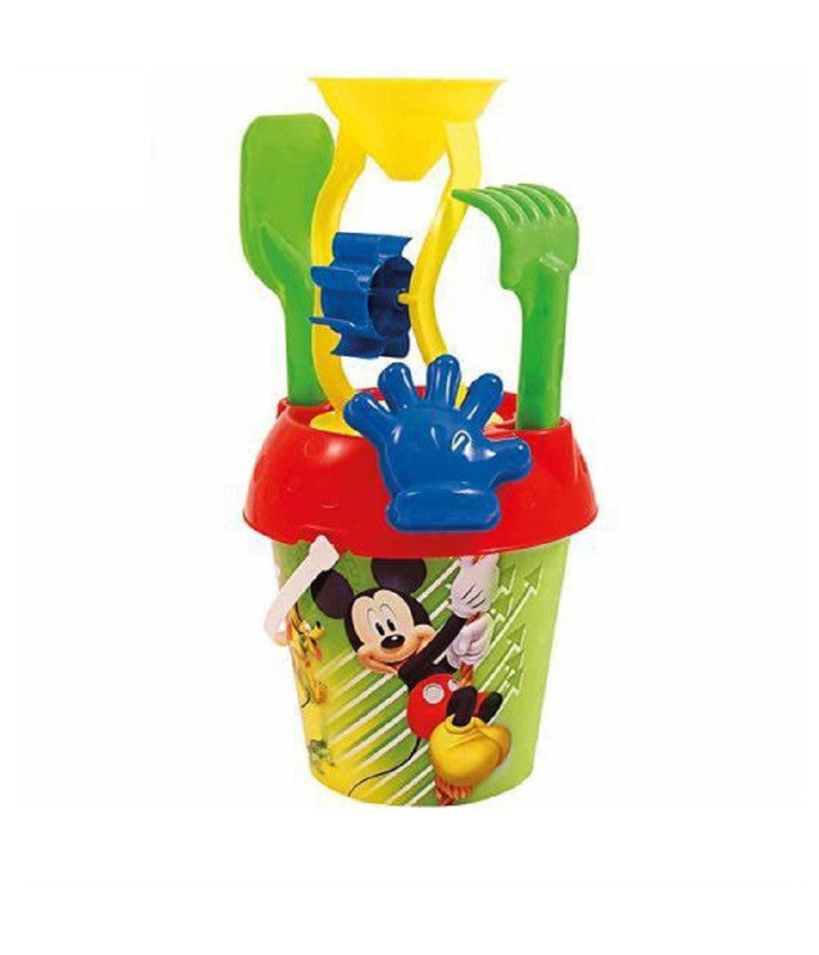 Secchiello Con Giochi Per Bambini Beach Bucket 18 Mulino Mickey Mare 691002a         