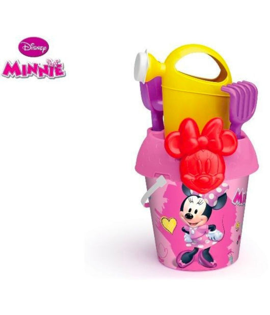 Secchiello Da Mare Di Minnie Gioco Da Spiaggia Per Bambini Con Diversi Accessori         