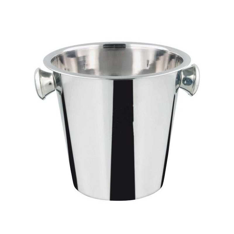 Secchiello Ghiaccio Acciaio cm 20 h 20 4148 Ilsa