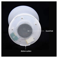 Trade Shop - Secchiello Per Ghiaccio A Led Altoparlante Bluetooth Wireless Portatile Spiaggia Feste         