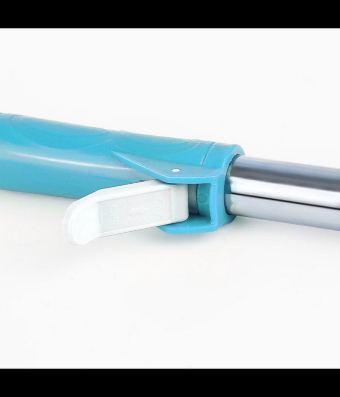 Secchio Rotante Mocio Roto Mop Cestello In Metallo Microfibra Lava Pavimenti         