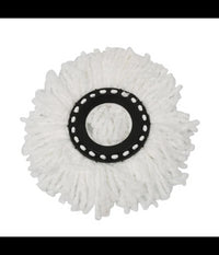 Secchio Rotante Mocio Roto Mop Cestello In Metallo Microfibra Lava Pavimenti         