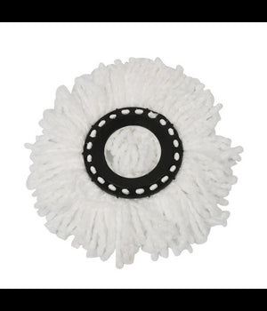 Secchio Rotante Mocio Roto Mop Cestello In Metallo Microfibra Lava Pavimenti         