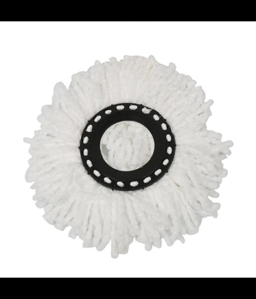 Secchio Rotante Mocio Roto Mop Cestello In Metallo Microfibra Lava Pavimenti         